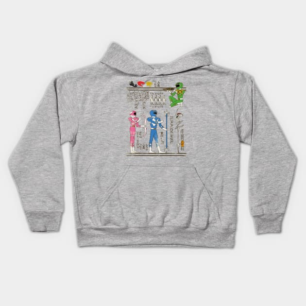 Hero-glyphics: Power Kids Hoodie by joshln